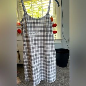 Hollister Dress Black Plaid
